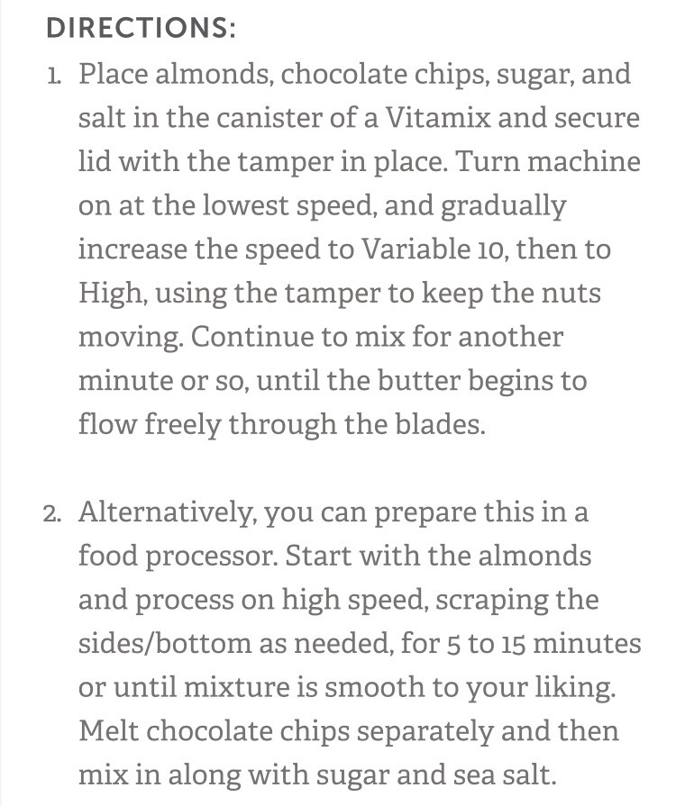 💞 Chocolate Almond Butter 💞