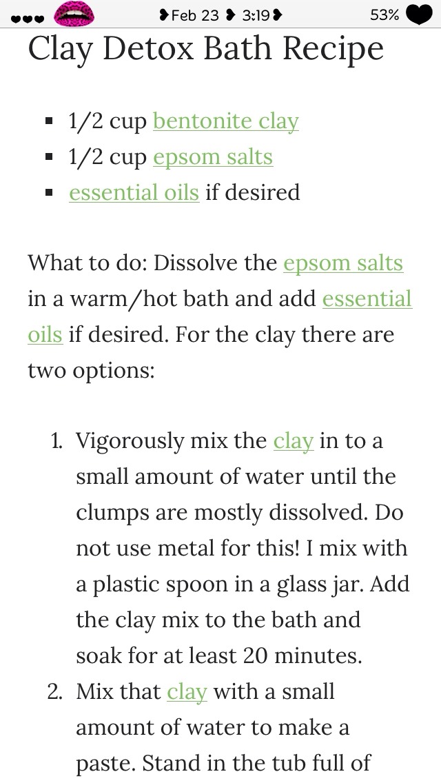 3 Natural Detox Bath Recipes