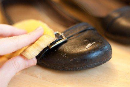 POLISH YOUR SHOES

No need to match shoe polish colors with you’re your shoes! Just rub the shoe with the inside of a banana peel and use a soft dry cloth to buff.
