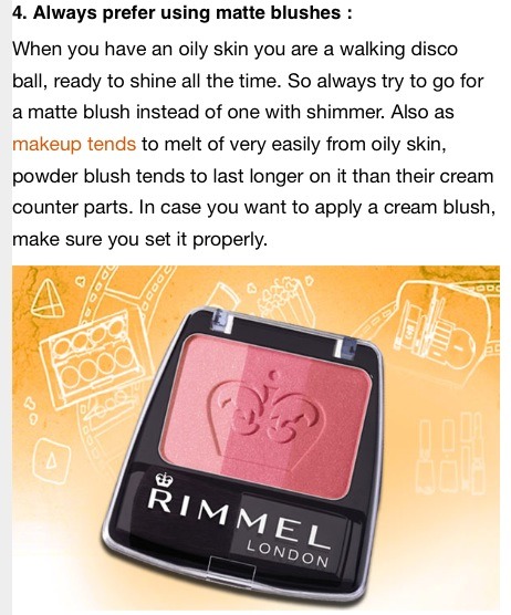 ❤️❤️ Makeup Tips For Oily Skin ❤️❤️