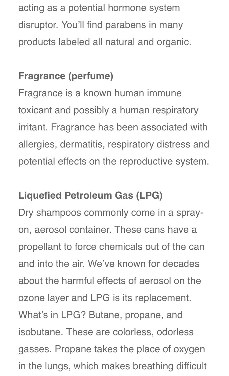 What's So Bad About Dry Aerosol Shampoo #summervibes