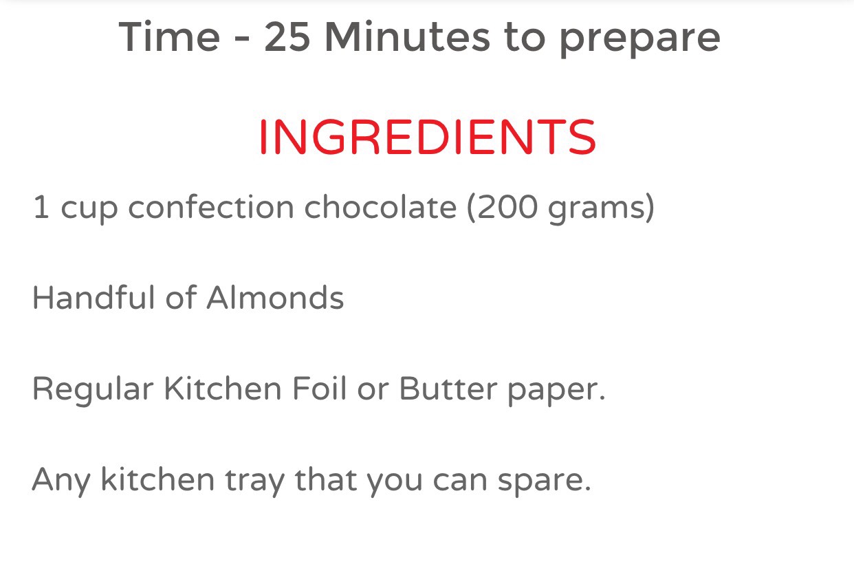 Chocolate Almond Rock
