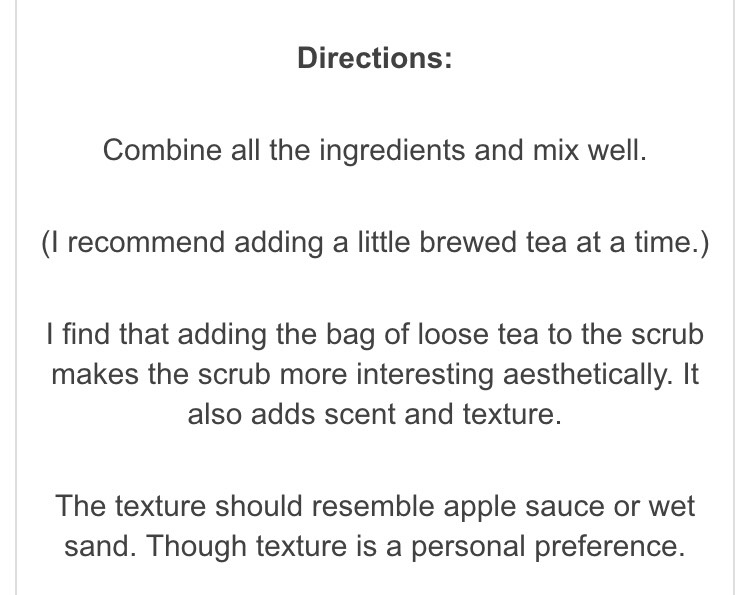 Amazing Green Tea Sugar Scrub 