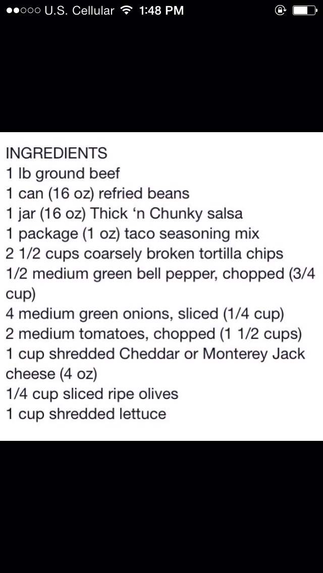 Beef And Been Taco Casserole