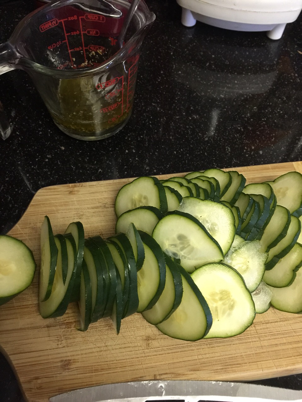 Slice pretty thin and you will be cutting these in half.