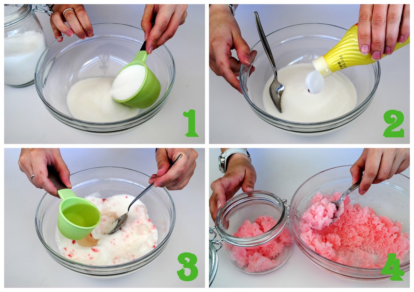 Homemade Body Scrubs
