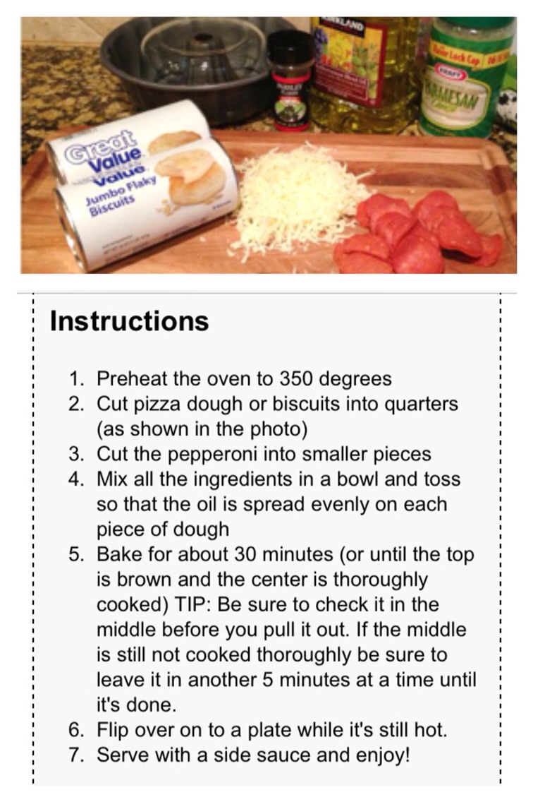 Easy Pull Apart Pizza Bread Favorite Recipe) 🍕🍕🍕