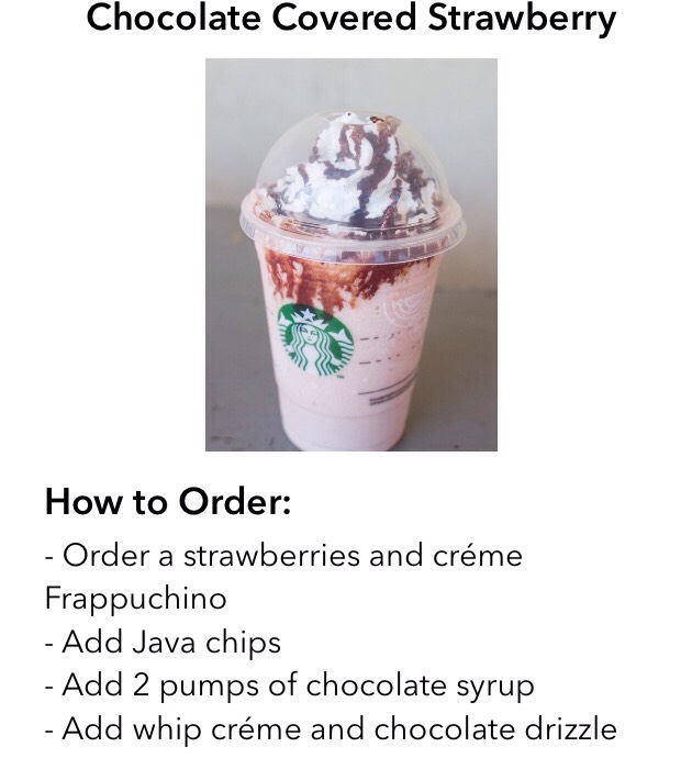 Starbucks Secret Frappes! 👈🏼