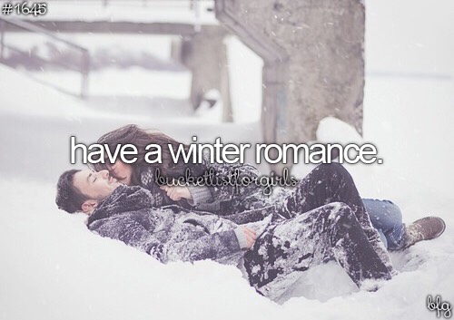 WINTER BUCKET LIST|2015-16
