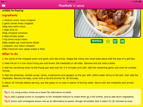 7 Healthy Meals- One For Each Day Of The Week