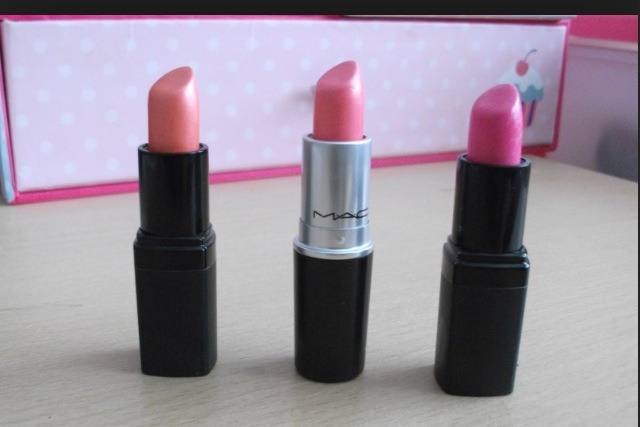 Finally add some lipstick or gloss. 