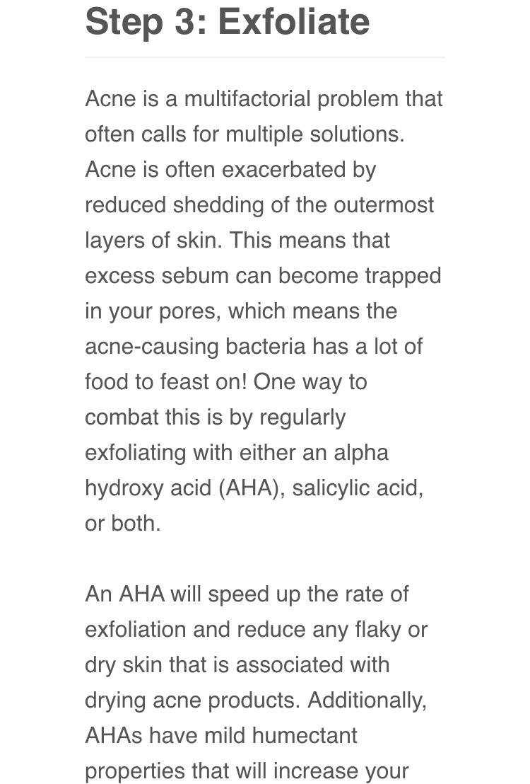 Skincare Routine Guide For ACNE PRONE skin