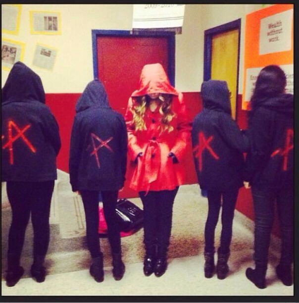 A- from pretty little liars!