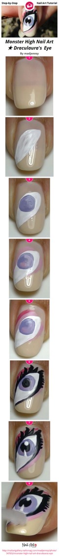 23 Super Cute Nail Tutorials ^_^