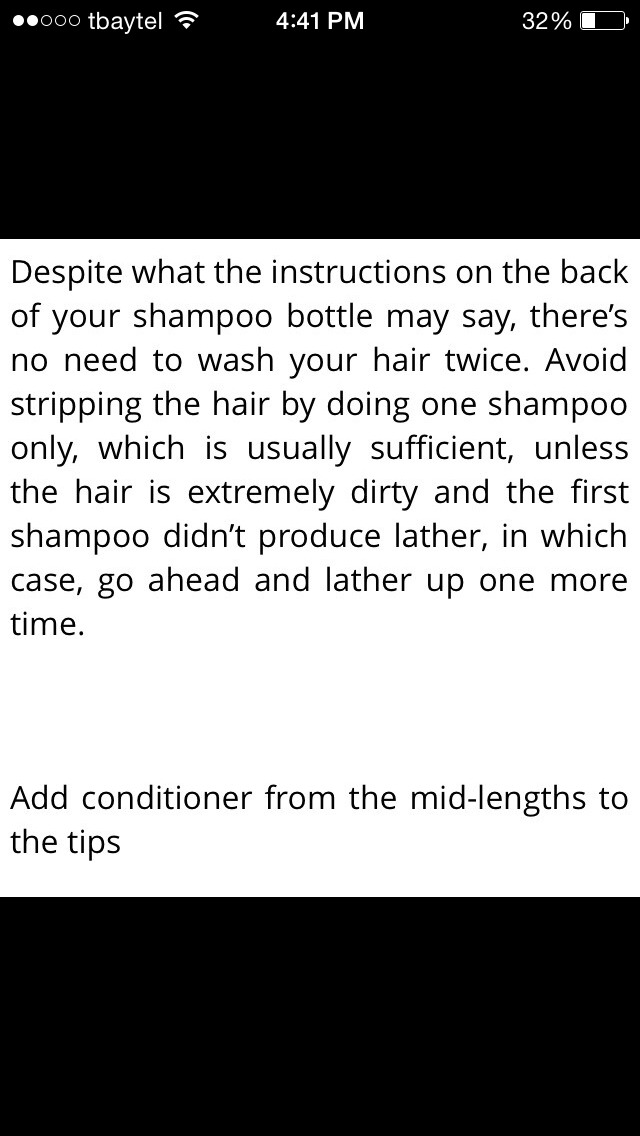 How To Properly Wash Your Hair. 