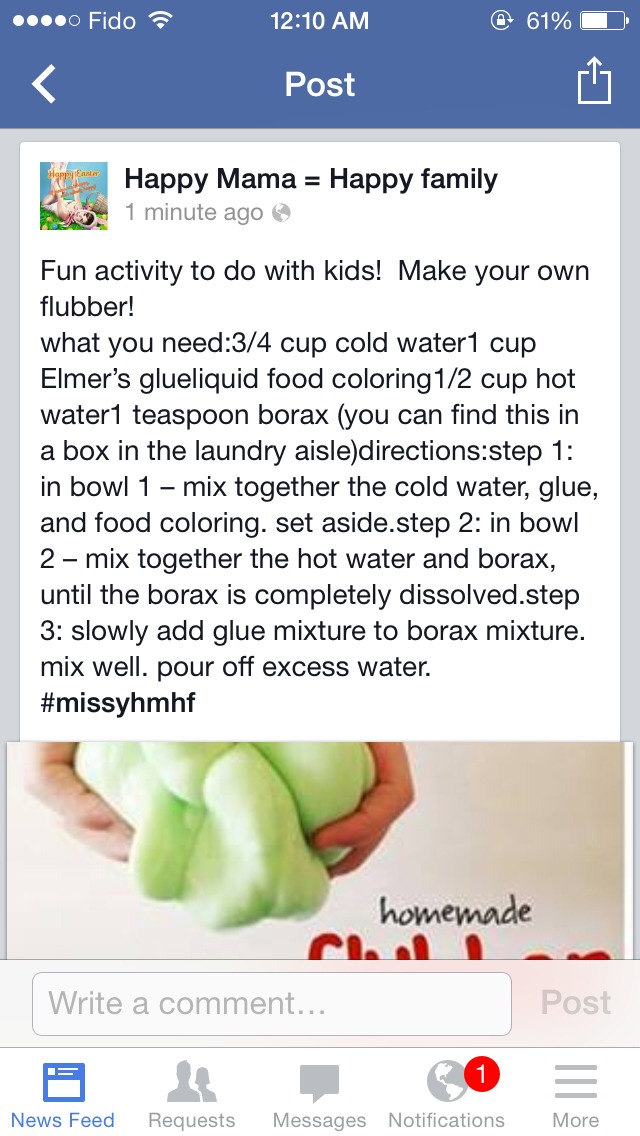 Fun Easy Homemade Flubber For Kids To Play With