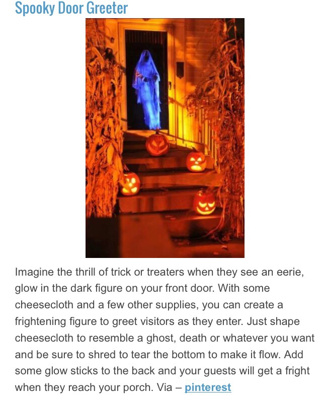 DIY Halloween Decorations 