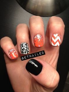 Fun Nail Art For Fall #fallnails