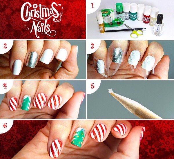 Christmas Nail Tutorials🎄