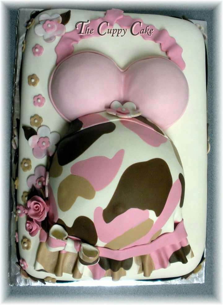 baby shower pregnant belly cakes 