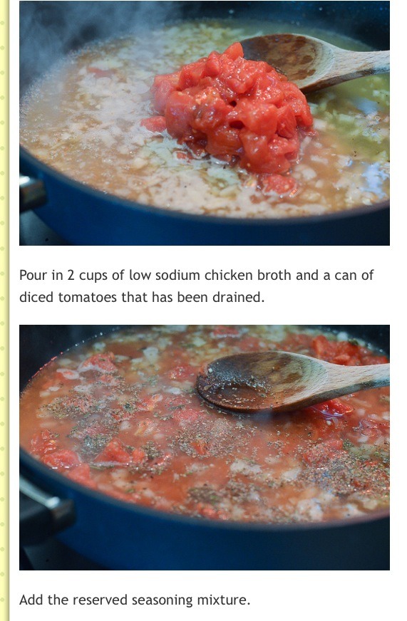 Skillet Herbed Chicken And Tomatoes
