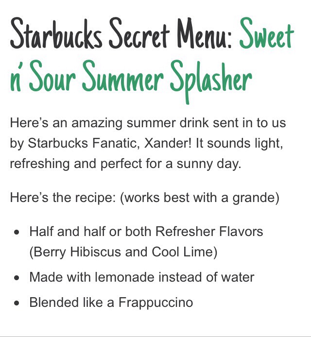 ✨☕️What To Order From Starbucks And How To Order It Part3⃣☕️✨