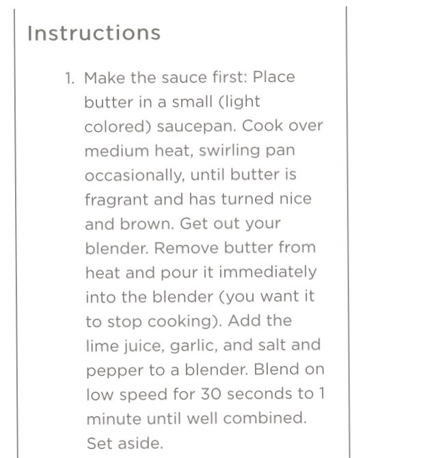 Honey Salmon With Browned Butter Lime Sauce 