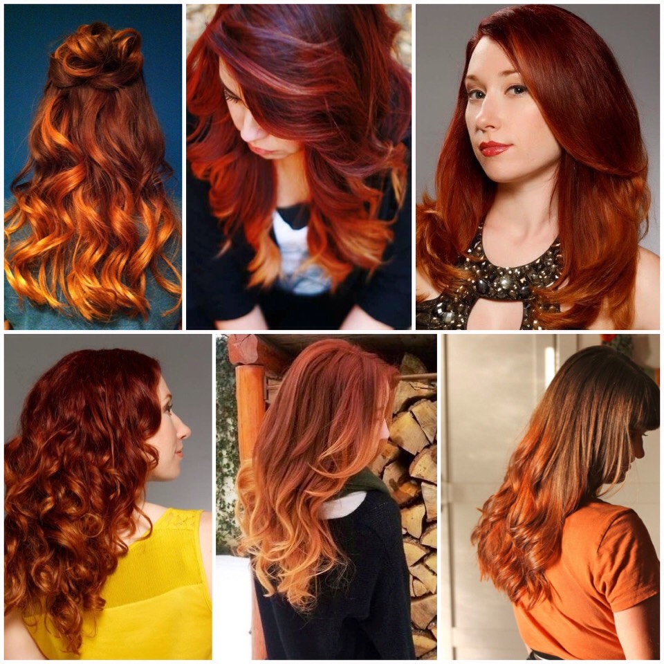Some different orange ish tones