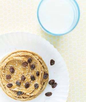 Fast, Healthy Breakfast: Peanut Butter Waffle
Instead of dousing a whole-grain or bran toaster waffle in syrup, cut the sugar and boost the protein and fiber by spreading it with 2 tablespoons of peanut butter. You can also sprinkle on 1 tablespoon of raisins.