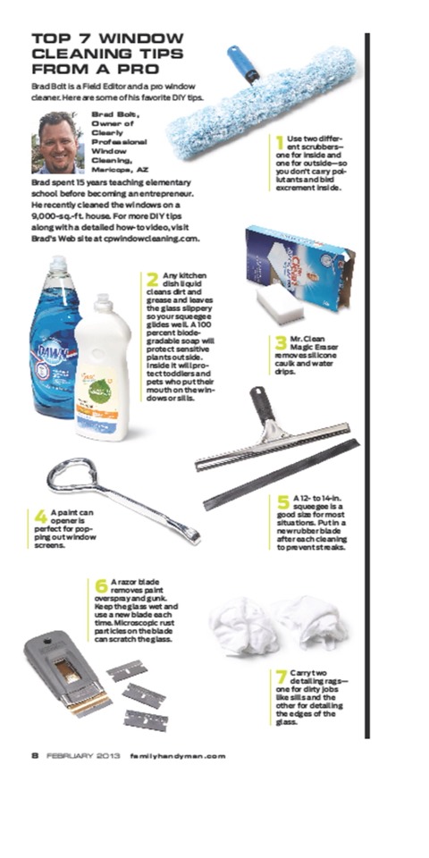 Cleaning Tips For The House