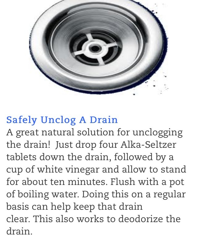 " 17 Alternative Uses For Alka- Seltzer"👌