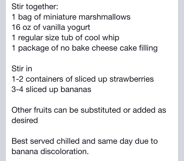 Strawberry 🍓 Banana 🍌 Cheesecake!!!Salad!!