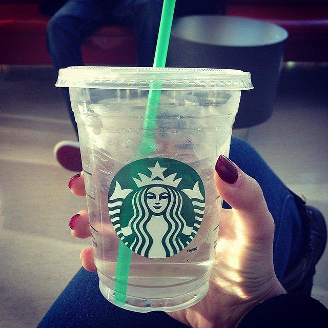 5 The Water Secret
You don't have to reach for bottled water in Starbucks, as the water at Starbucks may even be cleaner. The ice and water used in Starbucks is triple-filtered!
