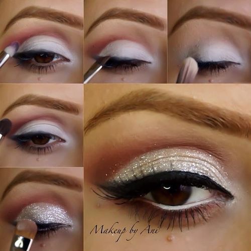 Glitter Eyeshadow Tutorials🐚