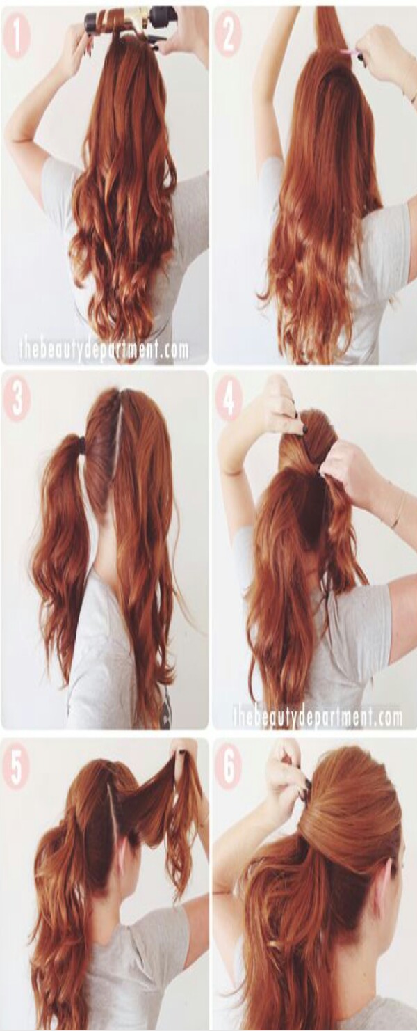 Easy, Quick, Cute Hairstyle 