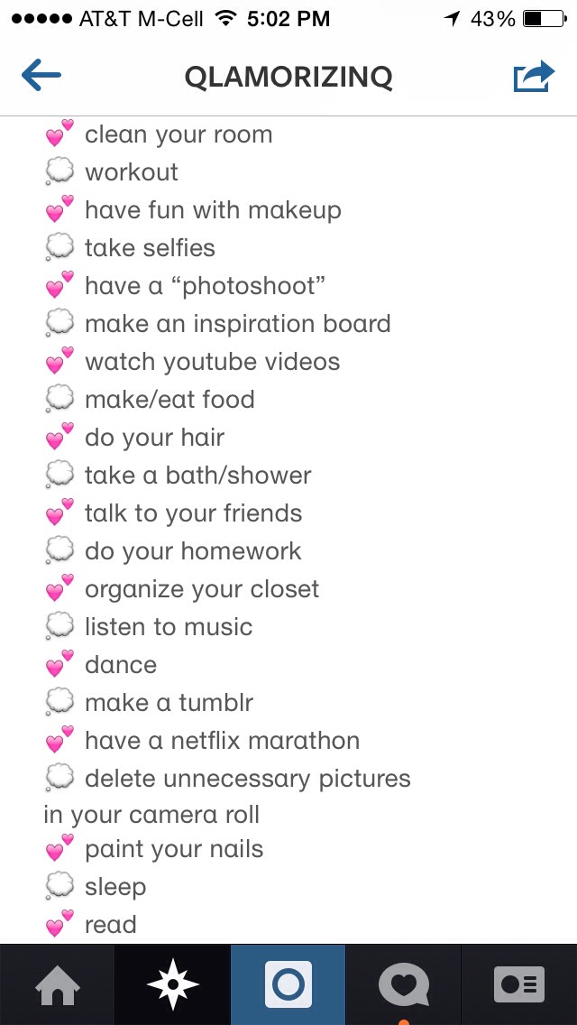 What to do when your bored