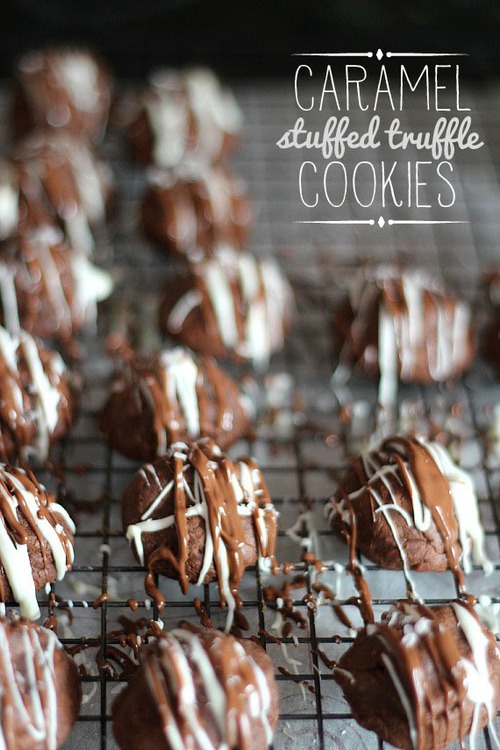 http://cookiesandcups.com/caramel-stuffed-truffle-cookies/