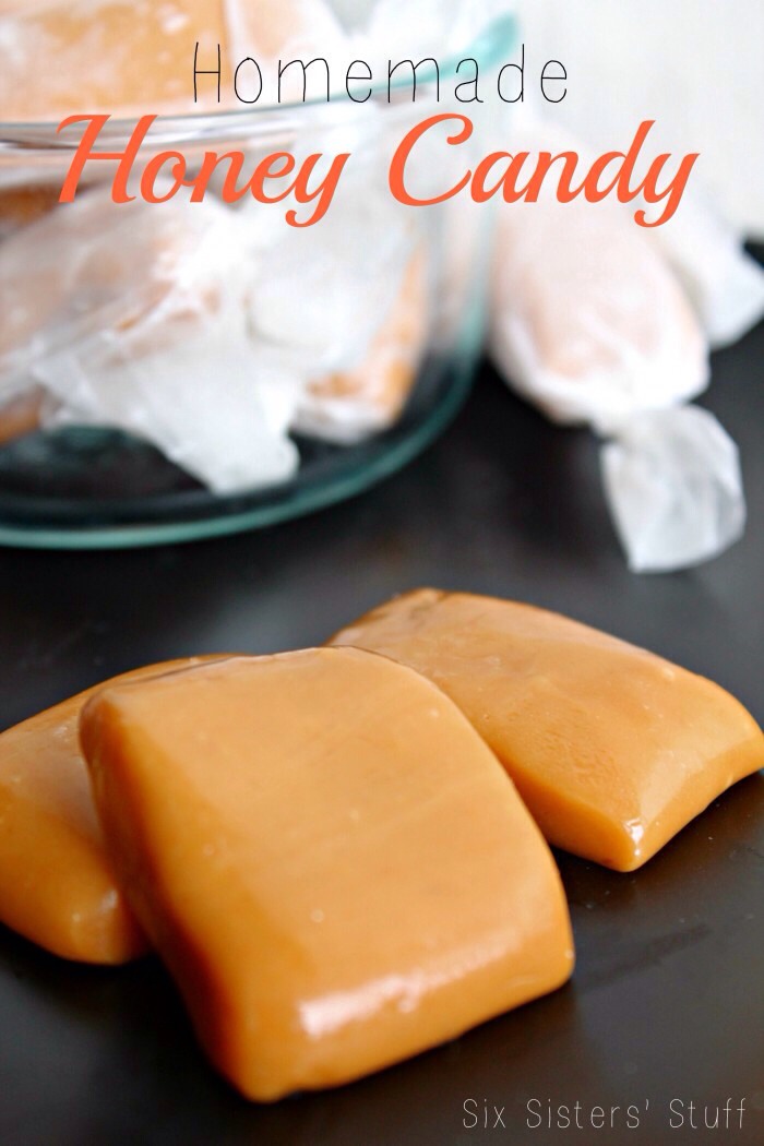 Homemade Honey Candy: http://www.sixsistersstuff.com/2013/10/honey-candy.html