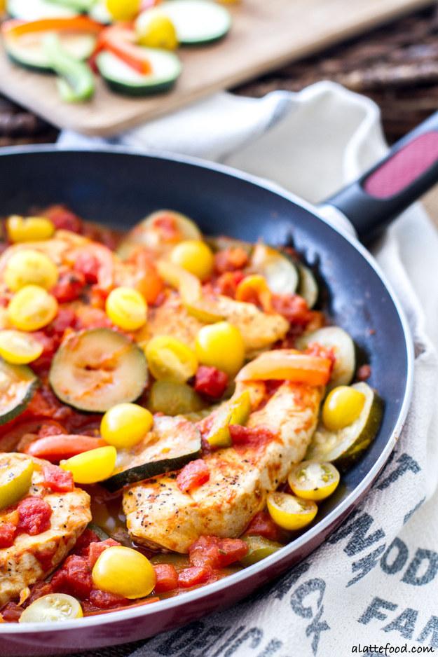 11. 30-Minute Chicken Cacciatore 