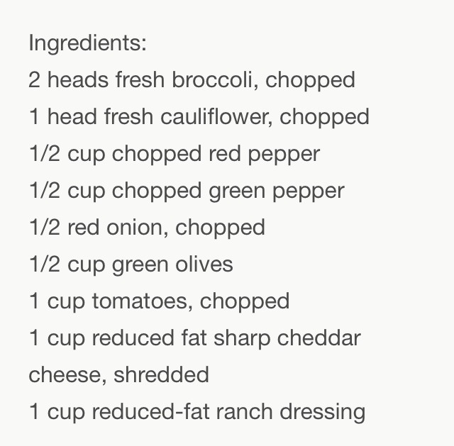 Skinny Broccoli Salad