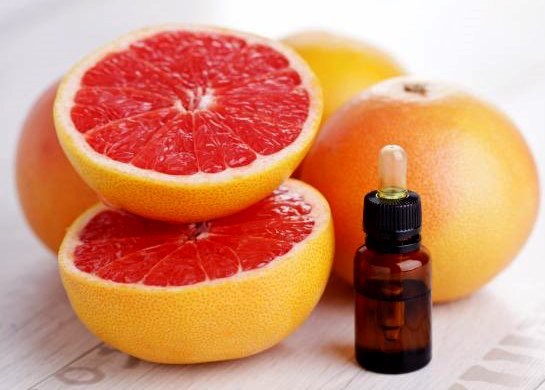 Grapefruit Essential Oil is one of the major oils people suggest for cellulite due to its high amounts of the anti-inflammatory enzyme bromelain, which can help break down the fatty buildup of cellulite and help flush out those toxins.