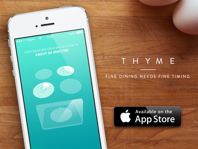 2. Thyme: A Kitchen Timer for the Culinary Arts