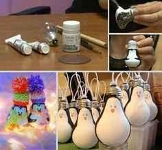 Lightbulb penguin