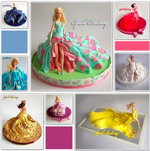 Awesome Tutorials On Doll Cakes. And Step By Step Elsa's Let It Go Cake. 😘