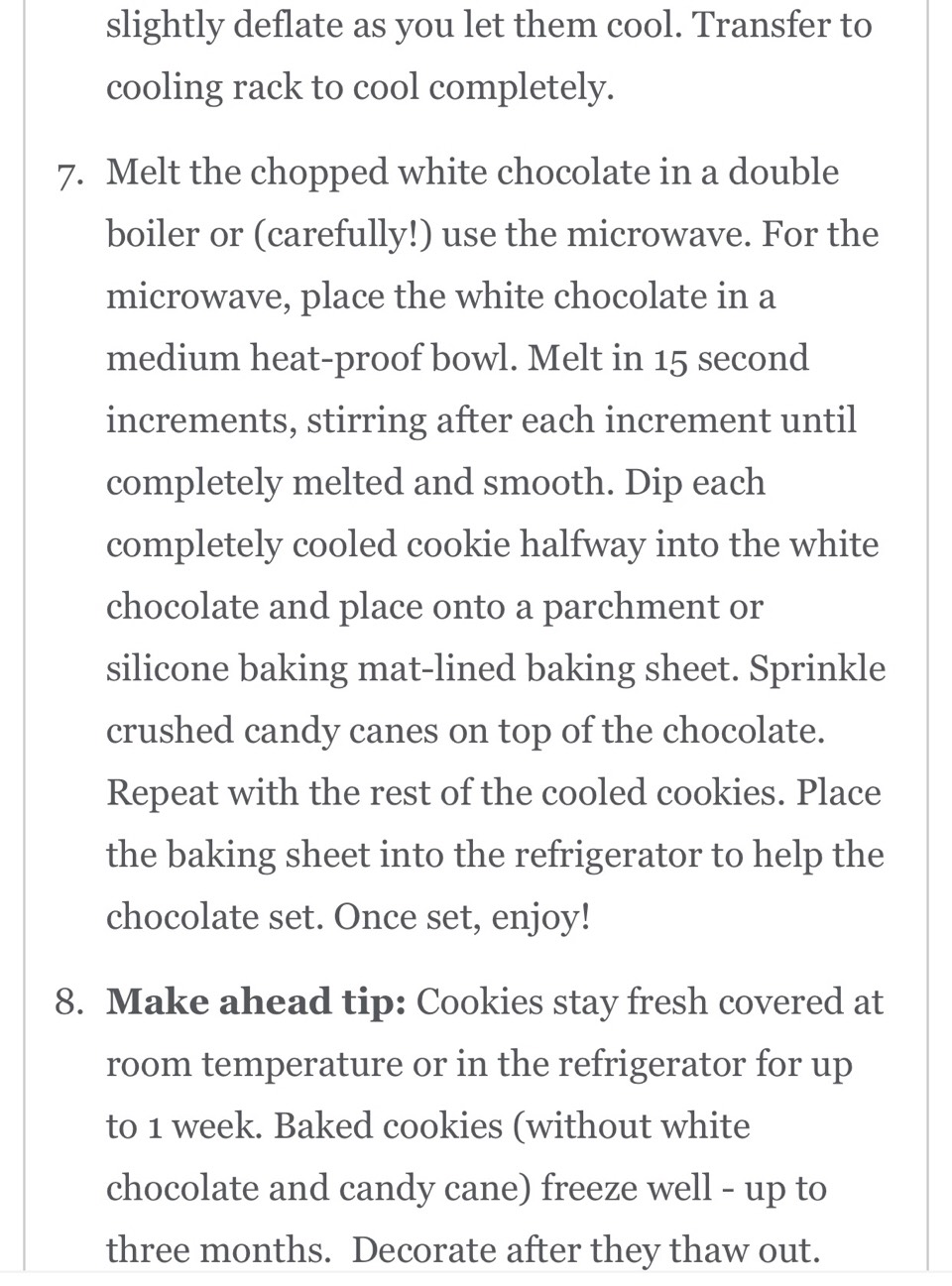PEPPERMINT MOCHA COOKIES! 