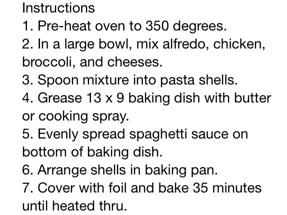 🍴Chicken Broccoli Alfredo Stuffed Shells! Delicious!!🍴