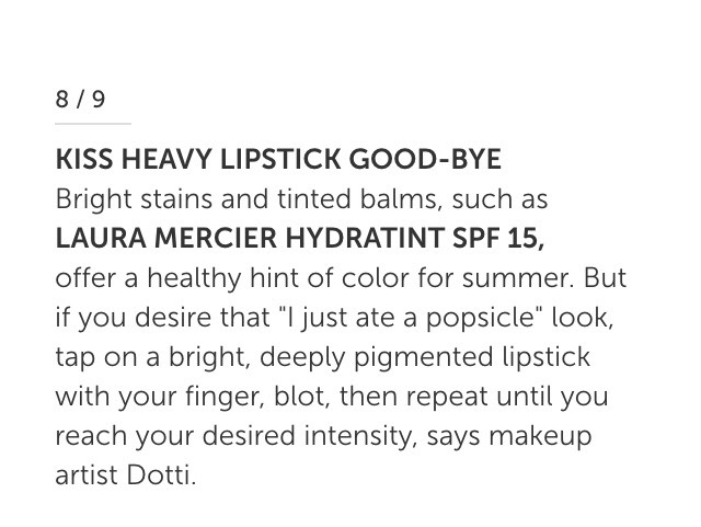 Makeup Tips For Hot Summer Day