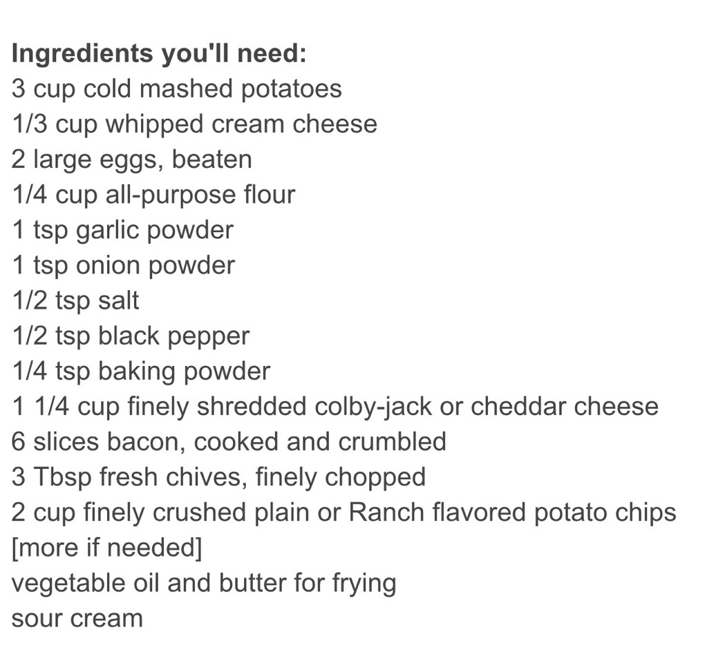 ~✨Loaded Mashed-Potato Cakes✨~ Your Mouth Will Thank You. I Promise..!