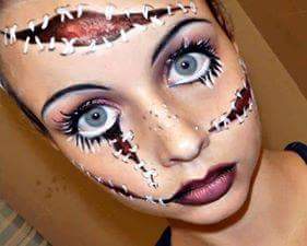 Cool Halloween Makeup. 