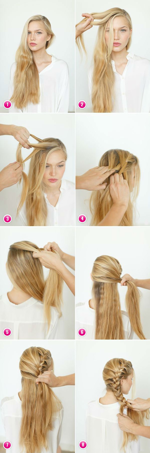 Simple Hairstyles For School